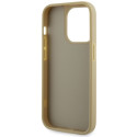Kryt Guess GUHCP14LHDGTPD pro iPhone 14 Pro – Triangle zlatá