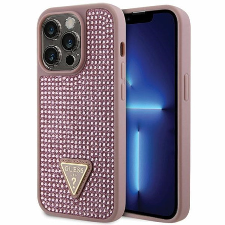 Kryt Guess GUHCP14LHDGTPP pro iPhone 14 Pro pink