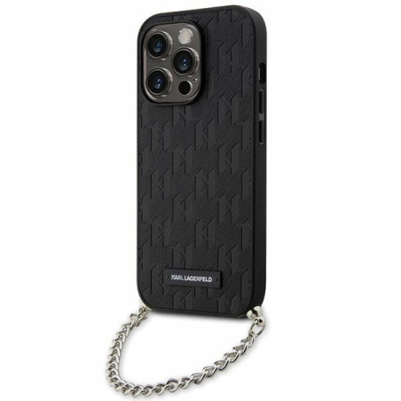 Kryt Karl Lagerfeld KLHCP14LSACKLHPK iPhone 14 Pro black