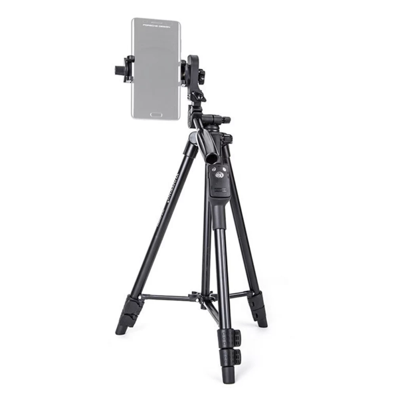 AG PREMIUM Yunteng VCT5208RM Stativ pro mobilní telefon (4-7") a digitální fotoaparát , černá