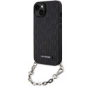 Kryt Karl Lagerfeld KLHCP14SSACKLHPK pro iPhone 14 - black/black