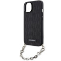 Kryt Karl Lagerfeld KLHCP14SSACKLHPK pro iPhone 14 - black/black