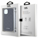 Kryt Karl Lagerfeld KLHCP14SSACKLHPK pro iPhone 14 - black/black
