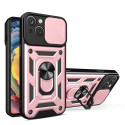 Kryt Hurtel HYBRID ARMOR Camshield iPhone 15 Plus - růžový