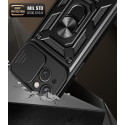 Kryt Hurtel HYBRID ARMOR Camshield iPhone 15 Plus - růžový