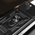 Kryt Hurtel HYBRID ARMOR Camshield iPhone 15 Plus - růžový