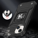 Kryt Wozinsky Ring Armor iPhone 15 Plus – modrý