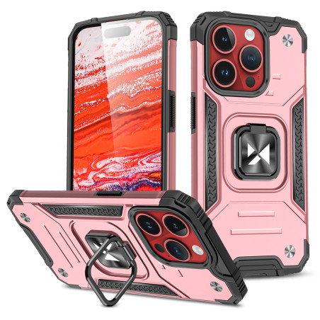 Kryt Wozinsky Ring Armor iPhone 15 Pro zlatá