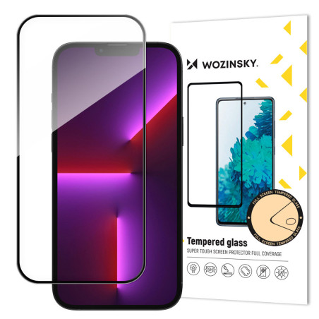 Ochranné sklo Wozinsky Full Glue iPhone 15 Plus černé