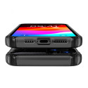 Kryt Hurtel HYBRID ARMOR pro iPhone 15 Plus - modrý