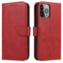 Hurtel Magnet Case pro iPhone 15 Pro Max červená