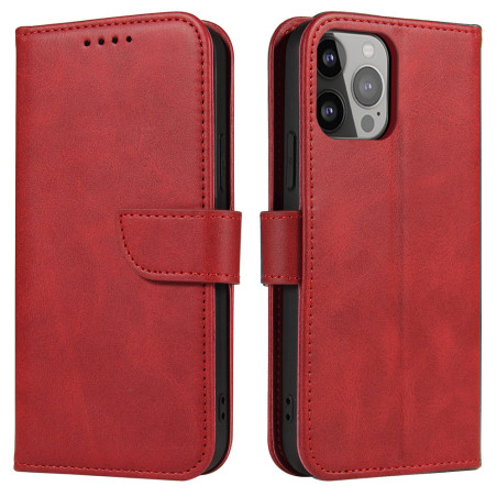 Hurtel Magnet Case pro iPhone 15 Pro Max červená