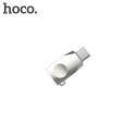 HOCO UA9 Redukce OTG USB-C na USB-A s nabíjením až 12W, béžová
