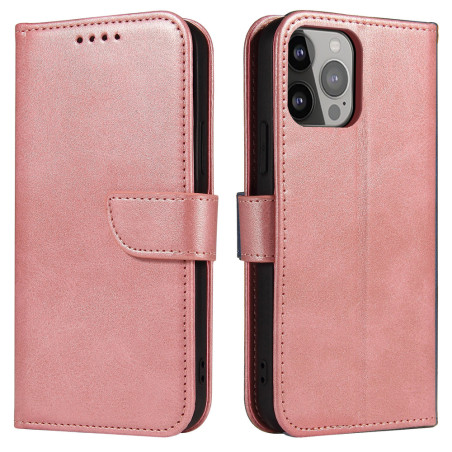 Hurtel Magnet Case pro iPhone 15 Pro – růžové