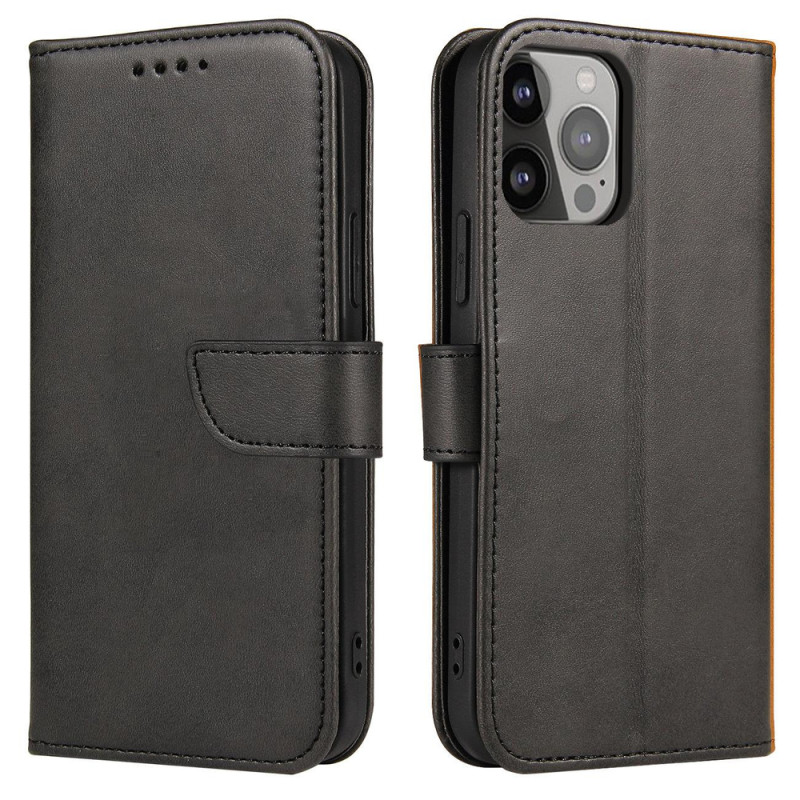Pouzdro Hurtel MAGNET CASE pro iPhone 15 Plus - černé