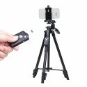 AG PREMIUM Yunteng VCT5208RM Stativ pro mobilní telefon (4-7") a digitální fotoaparát , černá