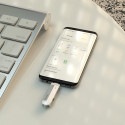 HOCO UD10 Wide flashdisk 2v1 USB + USB-C, oboustranný, kovový, 32GB