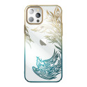 Kryt Kingxbar PHOENIX pro iPhone 14 Plus gold-blue