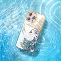 Kryt Kingxbar PHOENIX pro iPhone 14 Plus gold-blue