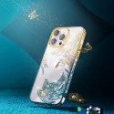 Kryt Kingxbar PHOENIX pro iPhone 14 Plus gold-blue
