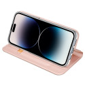 Pouzdro Dux Ducis SKIN PRO pro iPhone 15 Pro Max - růžová