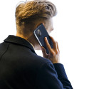 Pouzdro Dux Ducis SKIN PRO pro iPhone 15 Plus - modré