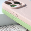 Hurtel Silicone Case Kryt iPhone 15 Pro Max – fialová