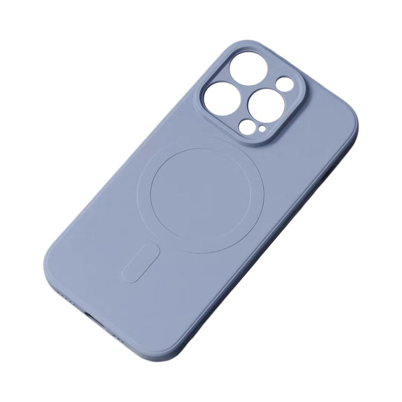 Kryt Hurtel SILICONE CASE pro iPhone 15 Pro - šedá