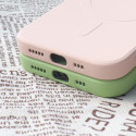 Kryt Hurtel SILICONE CASE pro iPhone 15 Pro - šedá