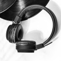 HOCO W25 Promise Bezdrátová stereo sluchátka se slotem na micro SD kartu, černá