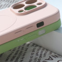Kryt Hurtel SILICONE CASE pro iPhone 15 Pro - růžová