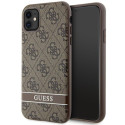 Kryt Guess GUHCN61P4SNW iPhone 11 / XR - hnědá/brown