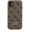 Kryt Guess GUHCN61P4SNW iPhone 11 / XR - hnědá/brown