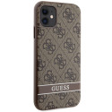 Kryt Guess GUHCN61P4SNW iPhone 11 / XR - hnědá/brown