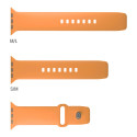 Puro ICON řemínek pro Apple Watch 44/45/46/49mm - oranžový