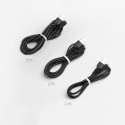 HOCO X20 Zesílený datový a nabíjecí kabel USB/Lightning, délka 3m, černý