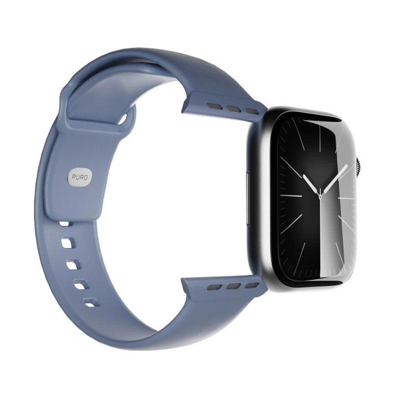 Řemínek Puro ICON pro Apple Watch 44/45/46/49mm - modrý