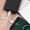 HOCO X23 Datový a nabíjecí kabel USB-C/USB-C a podporou PD, 1.0m, 3A, bílá