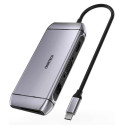 Choetech 9in1 multifunctional USB Type C HUB - 3x USB 3.2 Gen 1 / SD and TF memory card reader / HDMI 4K 30Hz / VGA Full HD