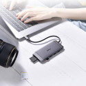 Choetech 9in1 multifunctional USB Type C HUB - 3x USB 3.2 Gen 1 / SD and TF memory card reader / HDMI 4K 30Hz / VGA Full HD