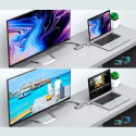 Choetech 9in1 multifunctional USB Type C HUB - 3x USB 3.2 Gen 1 / SD and TF memory card reader / HDMI 4K 30Hz / VGA Full HD