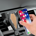 Gravitační držák do auta na smartphone (YC07) - stříbrný