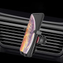 Gravitační držák do auta na smartphone do mřížky ventilace s vůní (YC06) - stříbrný