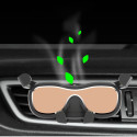 Gravitační držák do auta na smartphone do mřížky ventilace s vůní (YC06) - černý