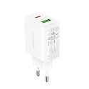 Nabíječka do sítě Acefast USB Type C / USB 20W, PPS, PD, QC 3.0, AFC, FCP (A25) - bílá