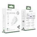 Acefast wall charger USB Type C / USB 20W, PPS, PD, QC 3.0, AFC, FCP white (A25 white)