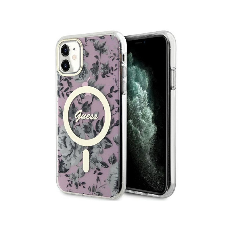 Kryt Guess GUHMN61HCFWSP pro iPhone 11 / iPhone XR - pink/pink