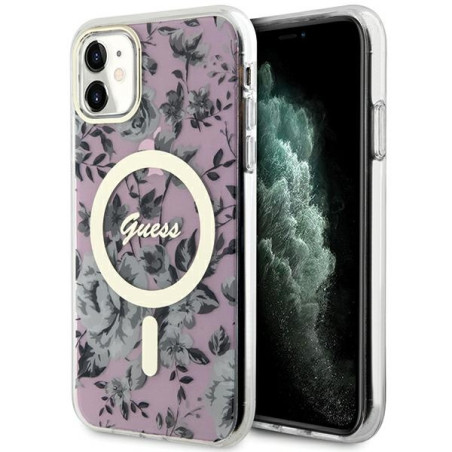 Kryt Guess GUHMN61HCFWSP pro iPhone 11/XR - pink/pink