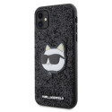 Kryt Karl Lagerfeld KLHCN61G2CPK pro iPhone 11 / XR - black/black