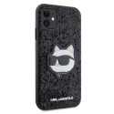 Kryt Karl Lagerfeld KLHCN61G2CPK pro iPhone 11 / XR - black/black